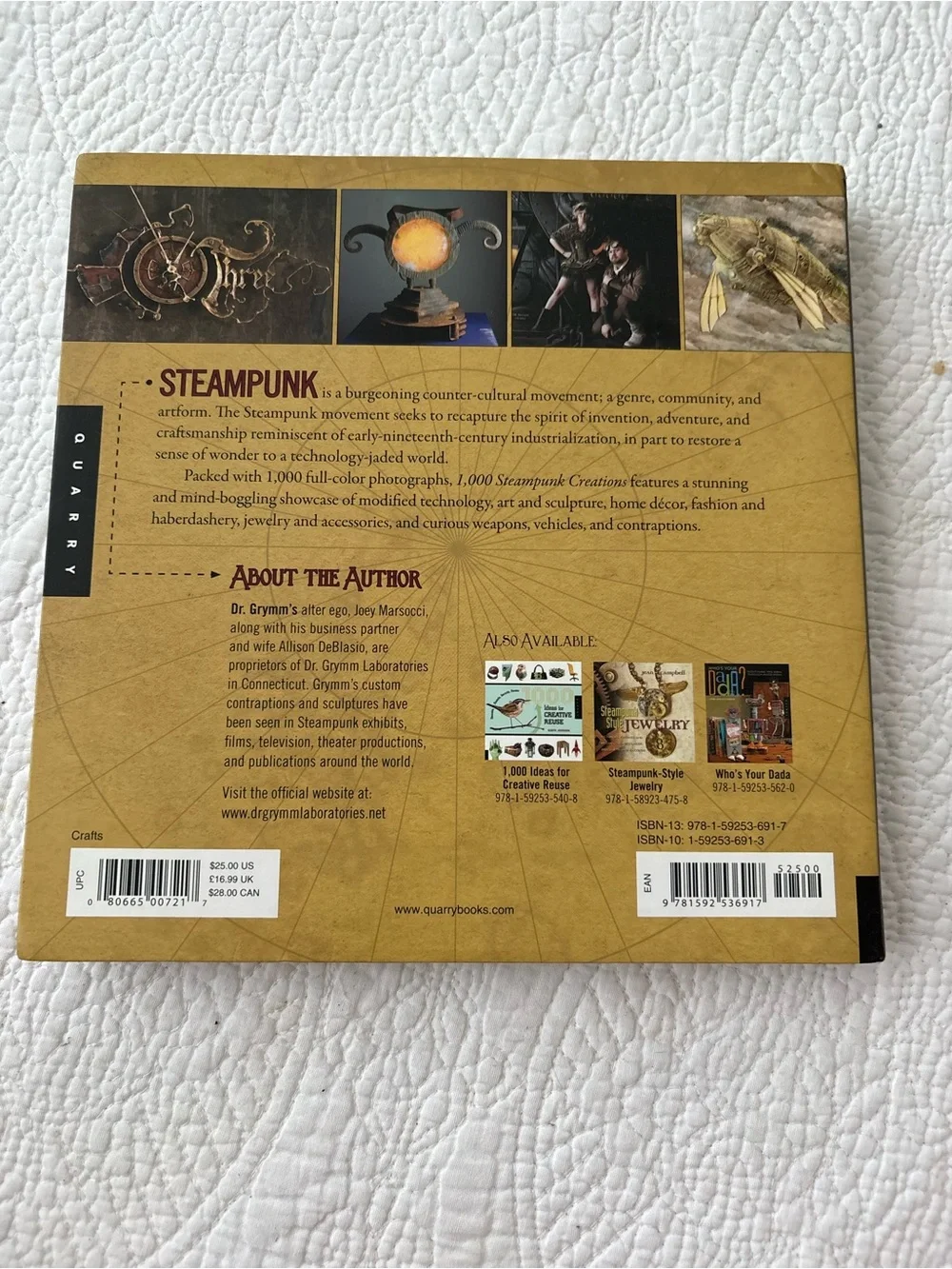 1000 Steampunk Creations:Neo Victorian, Fashion and Art. Dr Grymm/Barbe St John